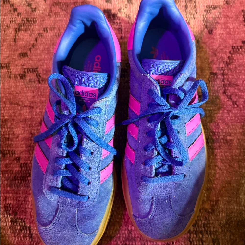 Adidas Originals Women's Gazelle Bold Shoes In Bl… - image 2